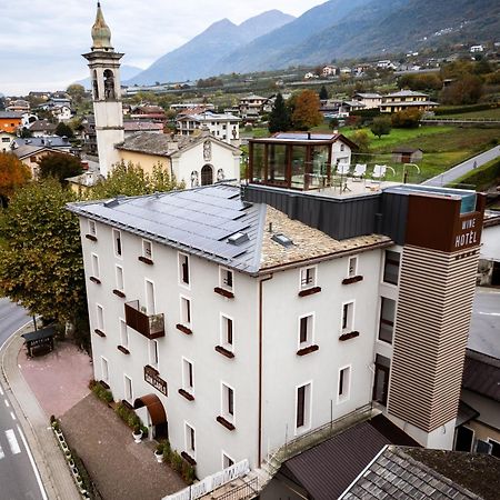 Wine Hotel San Carlo - Relais & Spa - Boutique Hotel Chiuro ภายนอก รูปภาพ